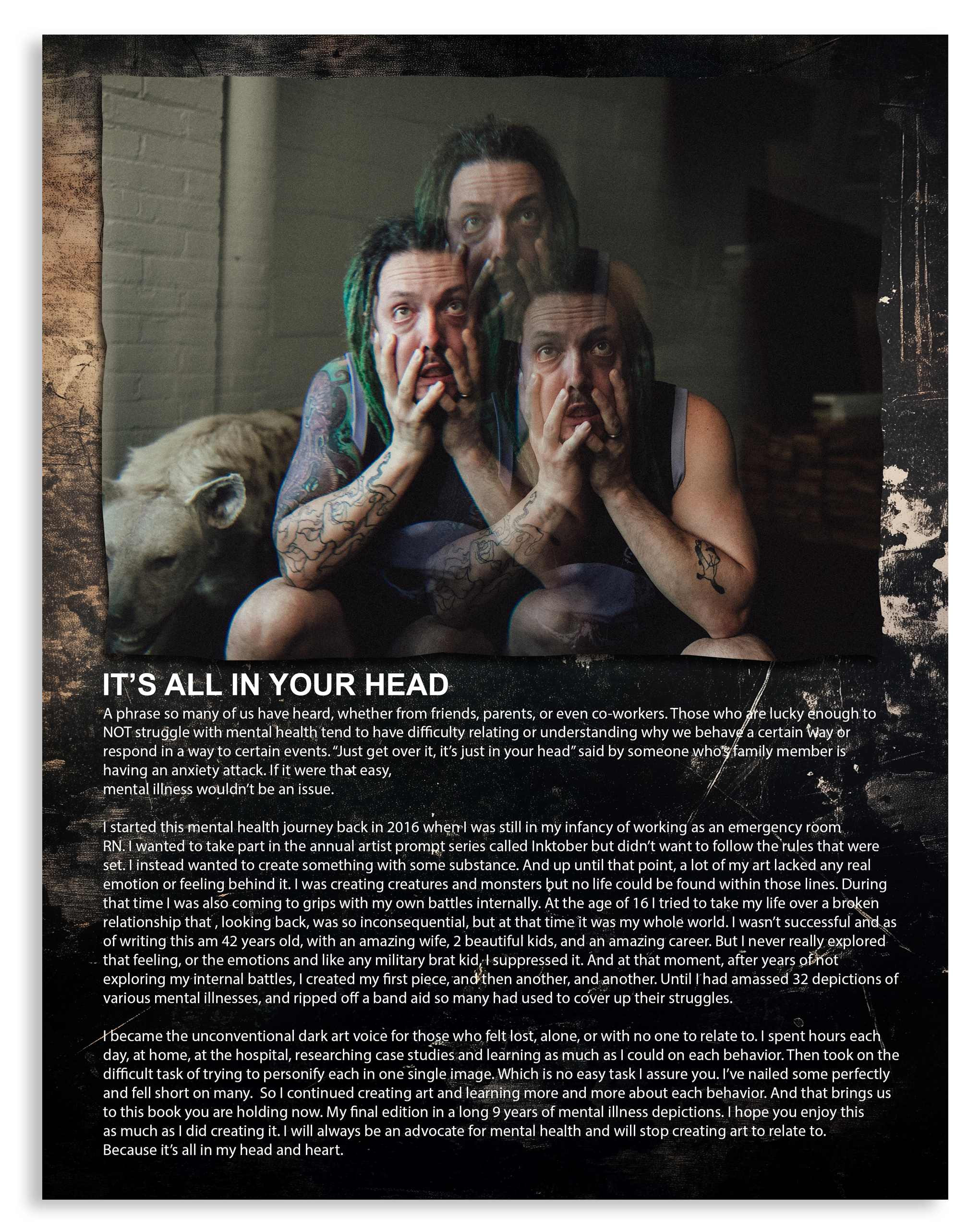 Vol 3 - It's All In Your Head Art Book Any Means Necessary Clothing